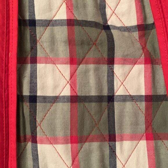 Kim Rogers Quilted Coat Jacket Snap Front Closure Size S - Picture 10 of 11